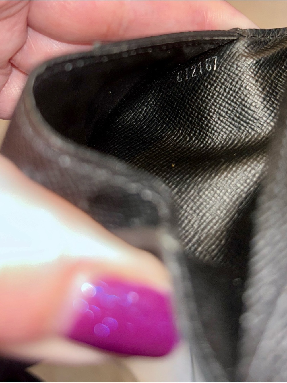 Louis Vuitton Pocket Organizer in Monogram Eclipse canvas. - Picture 12 of 13